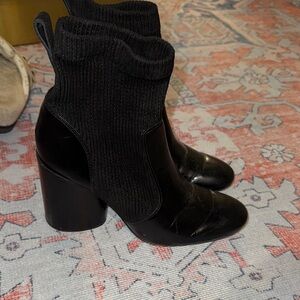 Tory Burch Black Heeled Boots